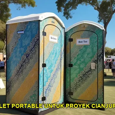 sewa toilet portable untuk proyek cianjur terbaik